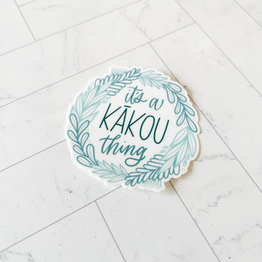 Kakou Collective - Its a Kakou thing vinyl sticker