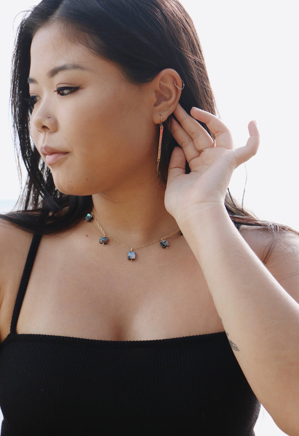 Abalone Shell Choker