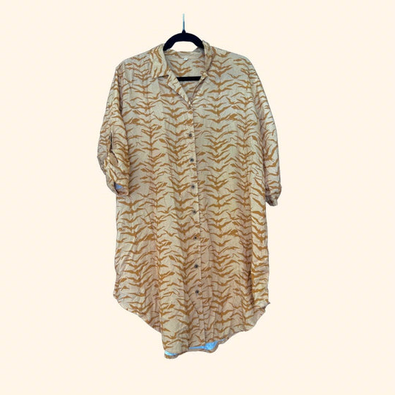 Paradise Now Hawaii - Women's Shirt Dress in Wild Iwa