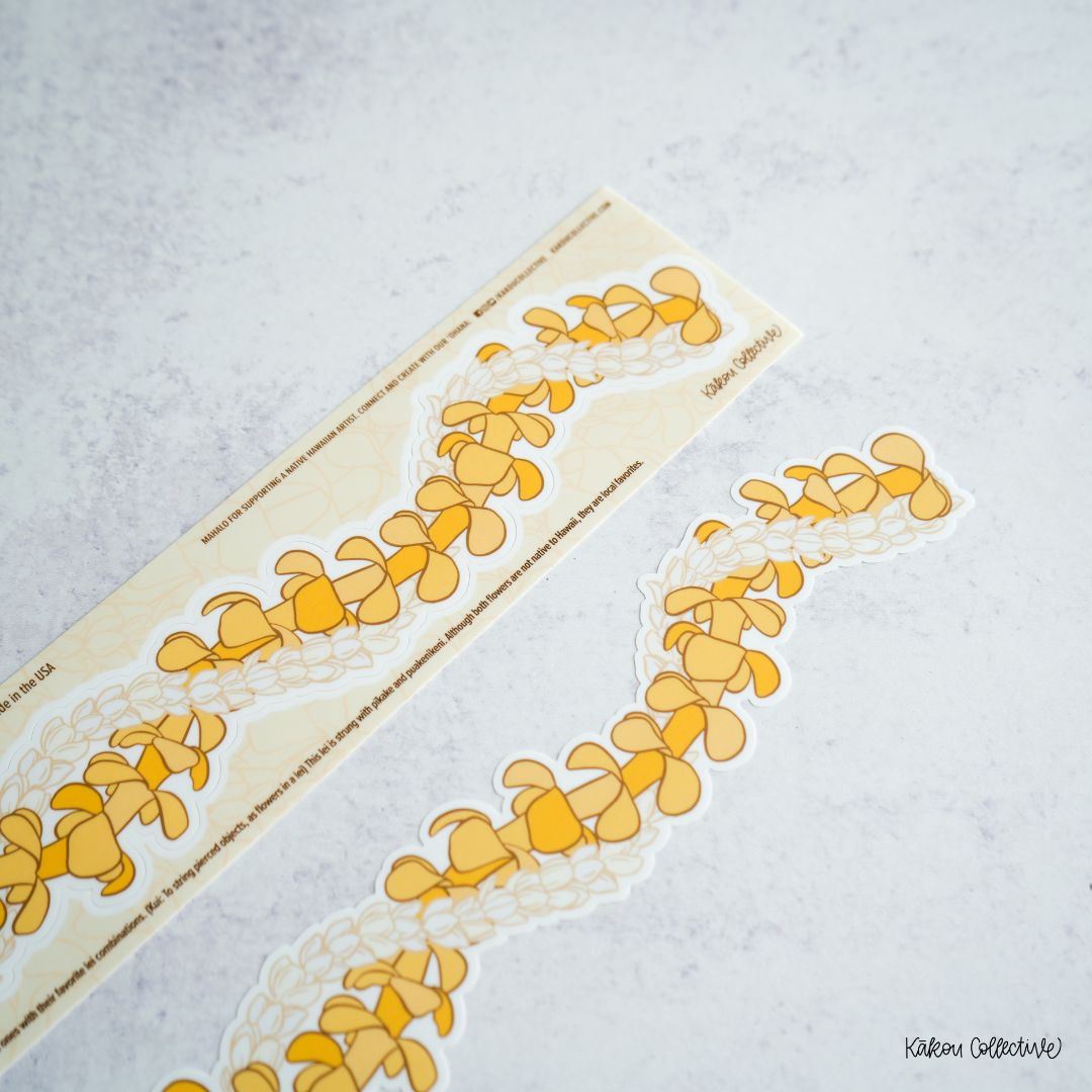 Kakou Collective - Onaona Lei Vinyl Sticker