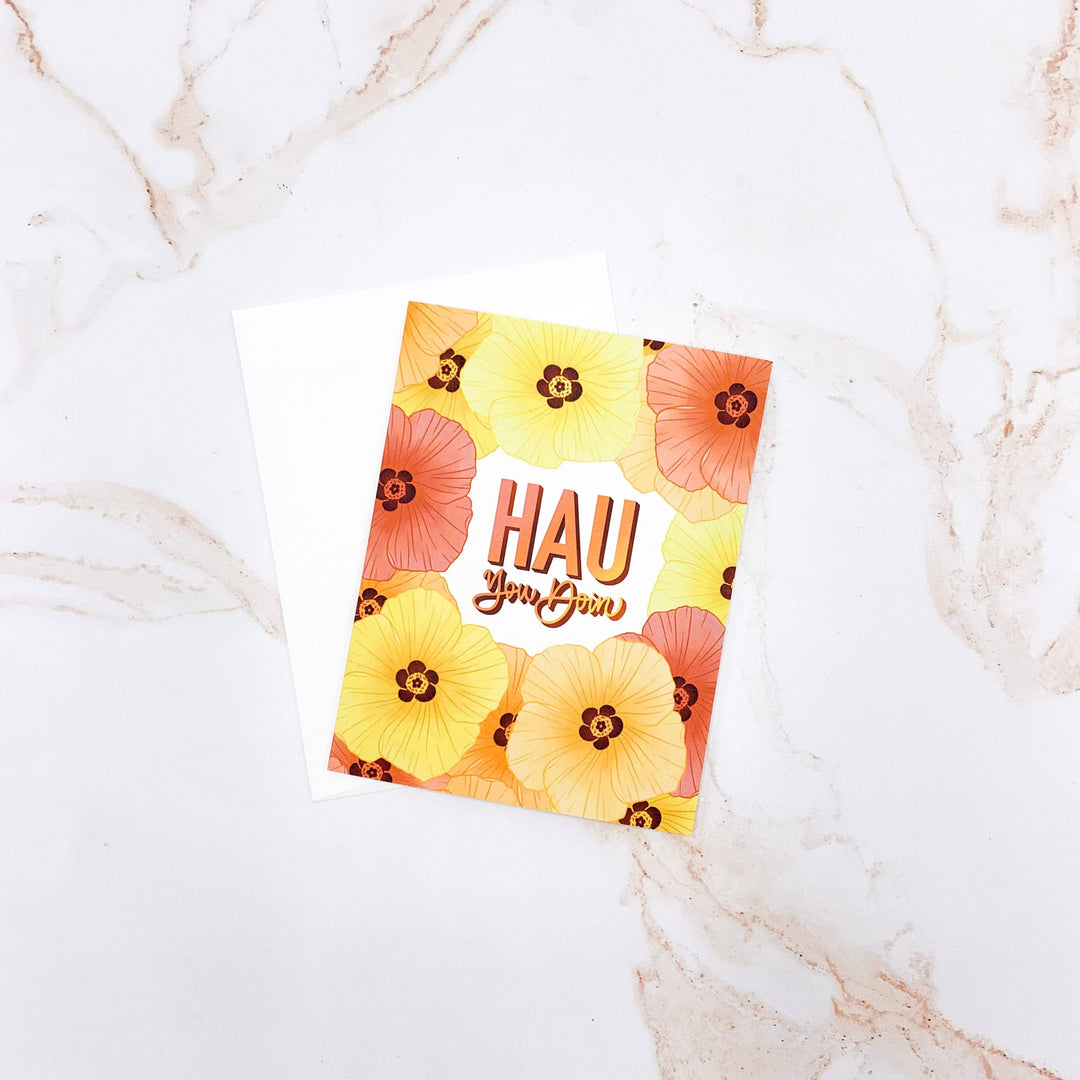 Kakou Collective - Hau You Doinʻ Punny Greeting Card