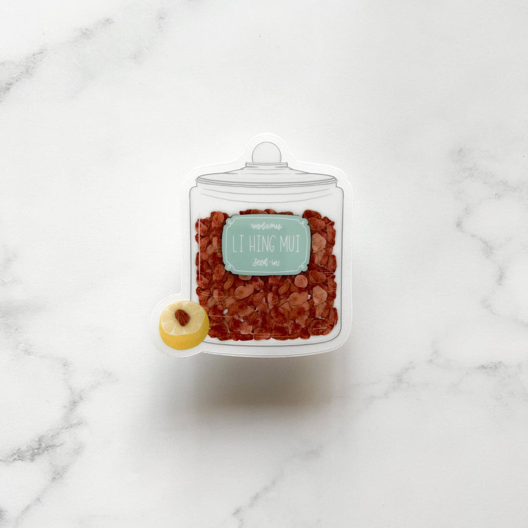 Kakou Collective - Crack Seed Jar Vinyl Sticker