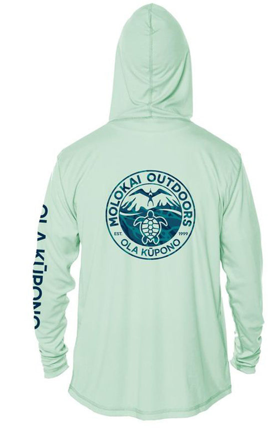 OLA KŪPONO MEN’S SOLAR RECYCLED HOODIE