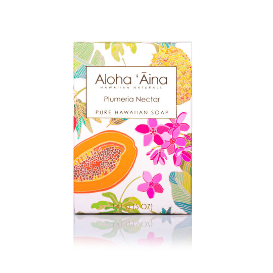 Maui Soap Co. - Aloha 'Aina – Plumeria Nectar Pure Bar Soap