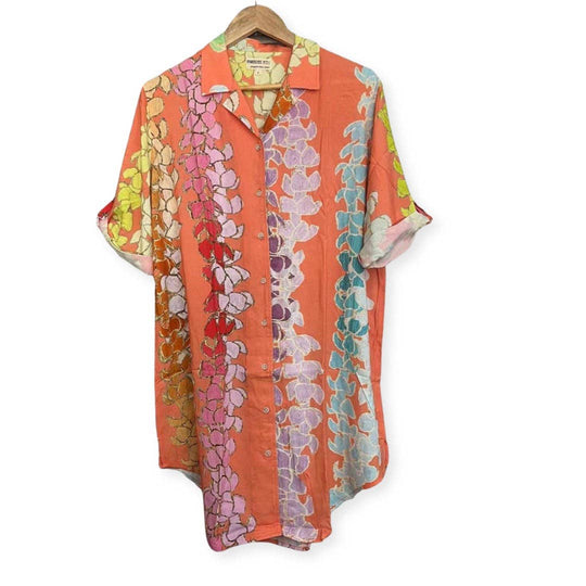 Paradise Now Hawaii - Puakenikeni Ānuenue Aloha Shirt Dress