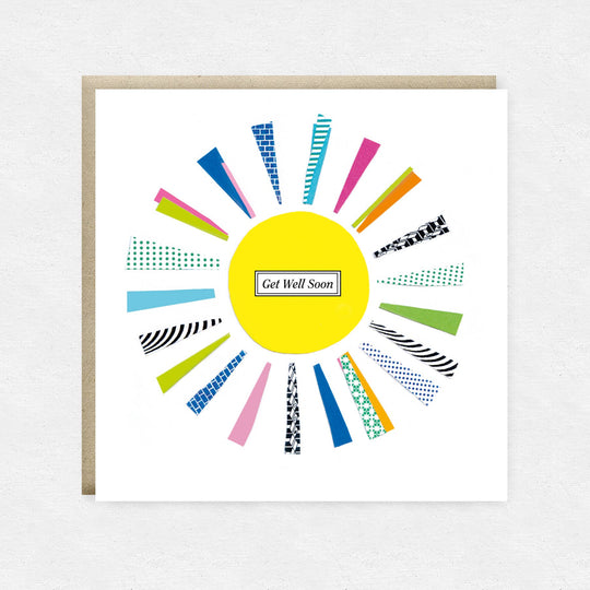 Happy Street - Get Well Greetings Card | Get Well Sun