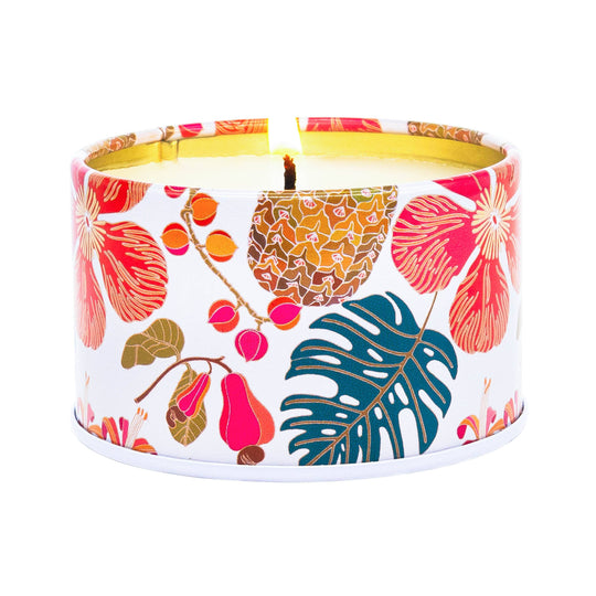 Aloha 'Aina - Hibiscus Passion Gold Tin Candle