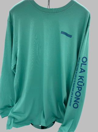 Ola Kūpono Custom Long Sleeves Unisex Organic Cotton