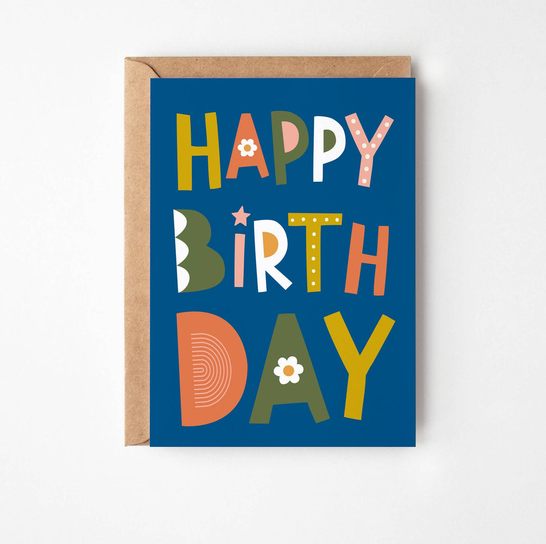 Happy Street - Happy Birthday Greetings Card