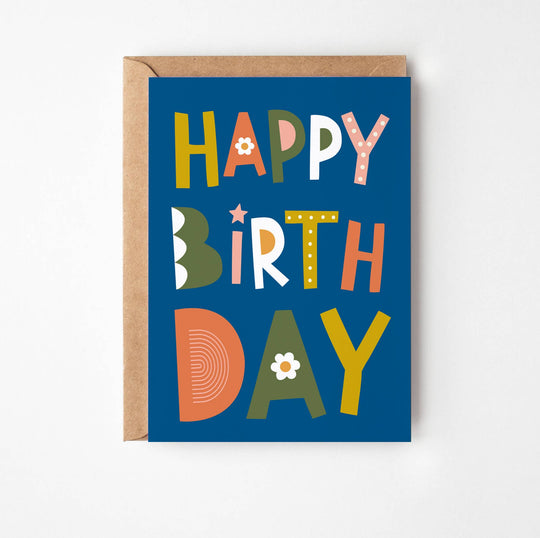 Happy Street - Happy Birthday Greetings Card