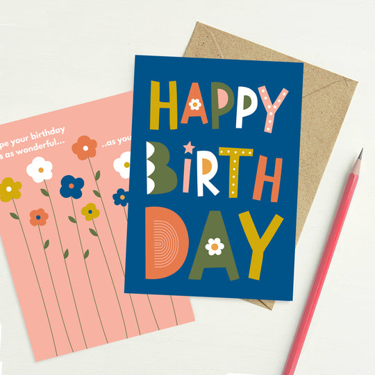 Happy Street - Happy Birthday Greetings Card