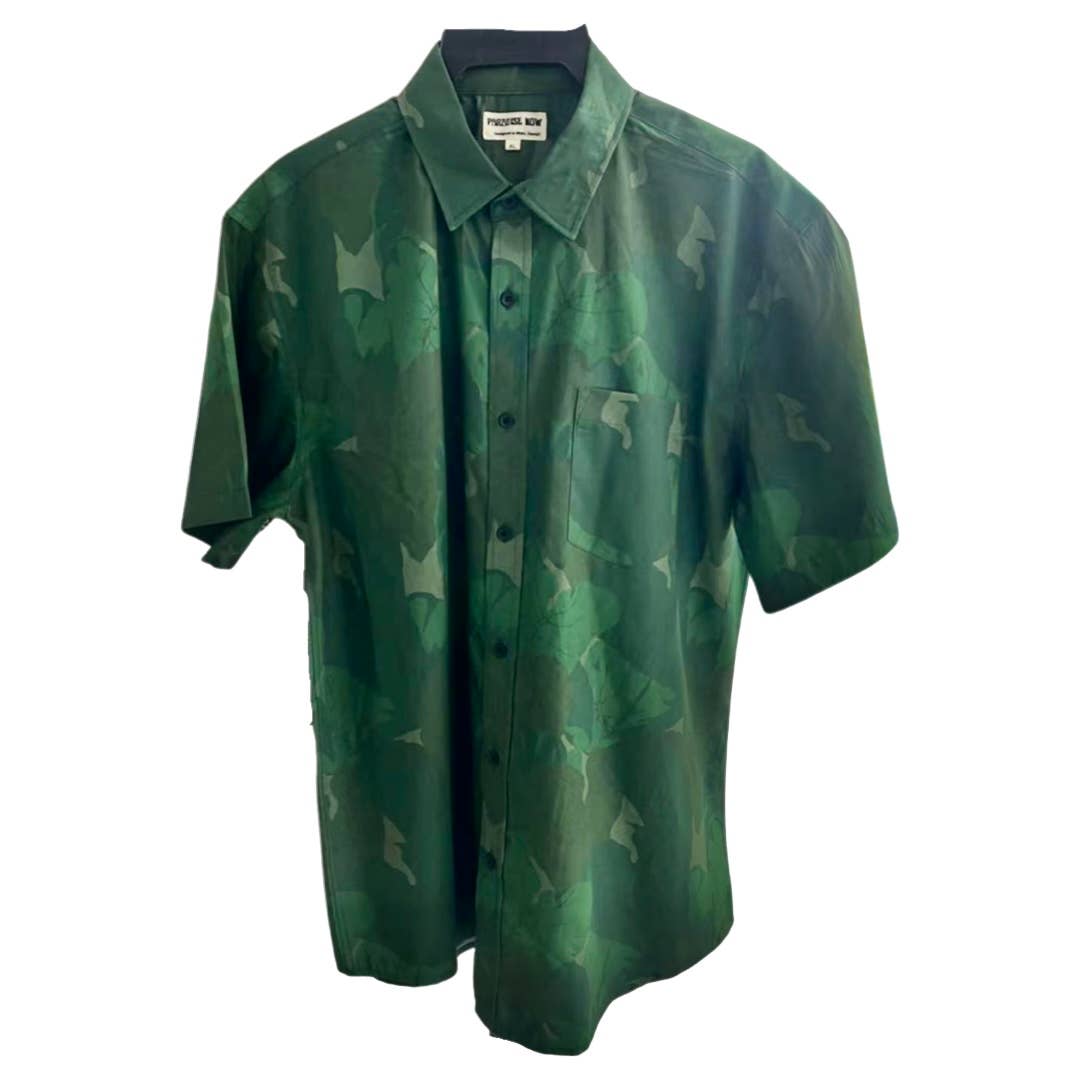 Paradise Now Hawaii - Kaloflauge Mens Aloha Shirt