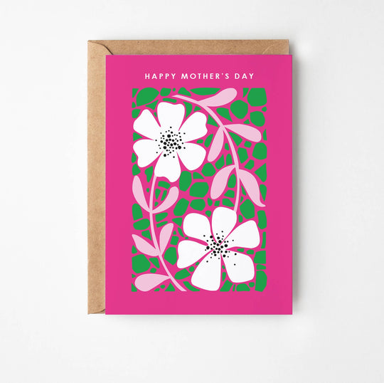 Happy Street - Cosmos Mother's Day Greetings card