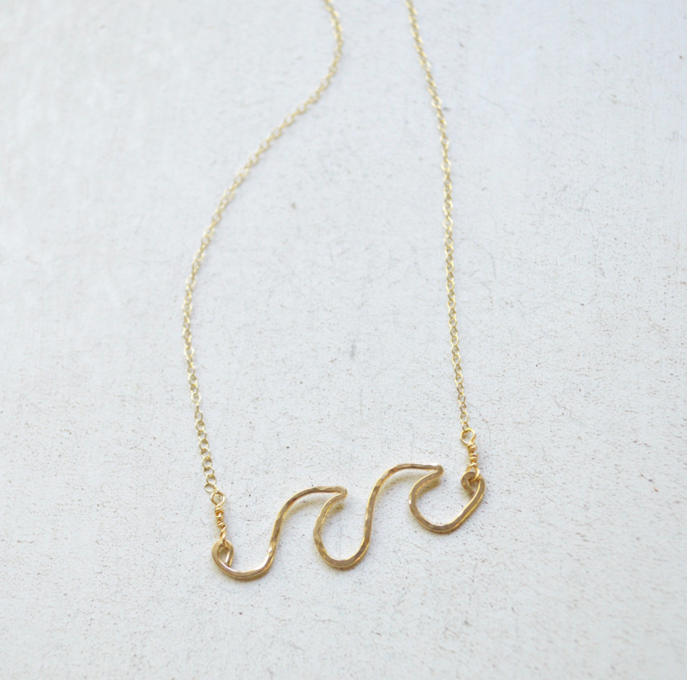 Double Wave Necklace